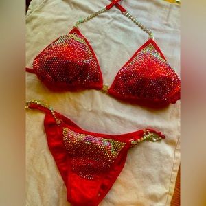 Red Angel Competition Bikini